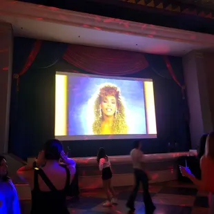 She wants to dance with somebody.