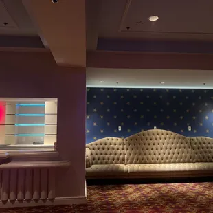 Seating upstairs very classy