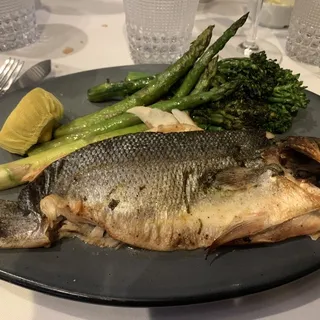 Whole Branzino