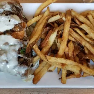 White Truffle Lamb Cheesesteak