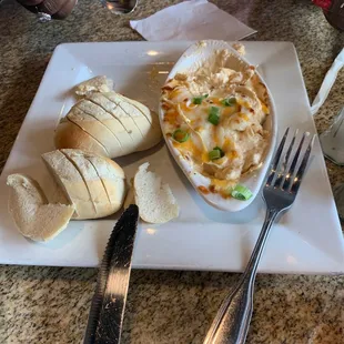 Crab dip.