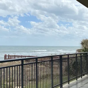 outside