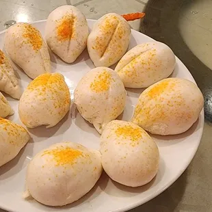 Steamed Buns filled with Lotus Seed