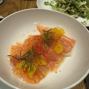 Salmon Crudo