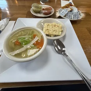 Chicken noodle soup