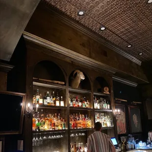 Bar area