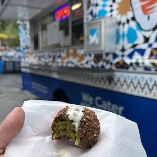 food, donuts, dough desserts