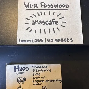 WiFi password