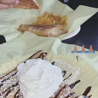 B1. Nutella Strawberry Banana Crepe
