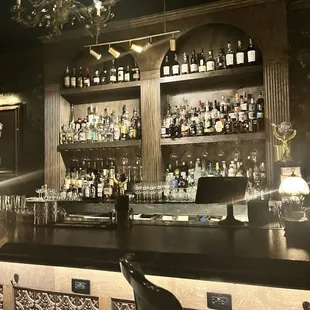 In the secret speakeasy