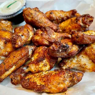 Dry Rub Baked Chicken Wings