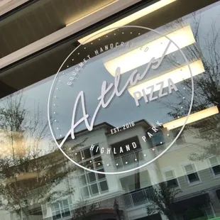 Atlas Gourmet Pizza shop..