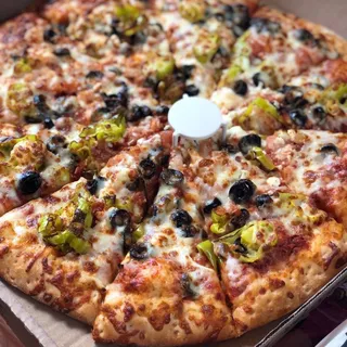 Greek Vegetarian Pizza