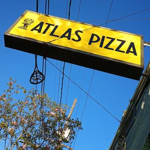 Construction in this stretch of Division has removed most of the landmarks, Thankfully the Atlas sign still loudly proclaims their location