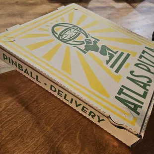 3/15/2024 - Grabbing some pizza after a show. Delivered pinball? BTW - there is no pinball machine here...