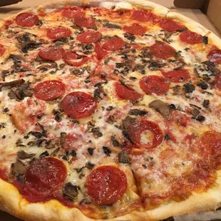 Pepperoni and Mushroom