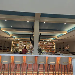 interior, sushi and sashimi