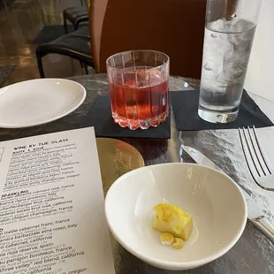 Amuse Bouchée from the chef, great start to dinner