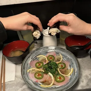 Yellowtail Carpaccio