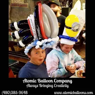 Our Lead Artist, Jeremy Johnston can create absolutely ANYTHING out of balloons!