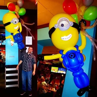 There is nothing DESPICABLE about this "Too Cute Tuesday" post featuring a marvelous minion and lead Atomic Artist, Jeremy Johnston!