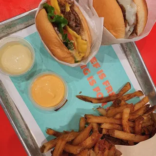 Mushroom Swiss Burger