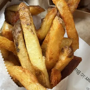 The fries are the highlight