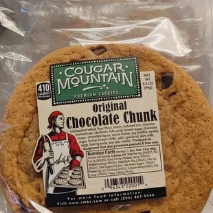 Huge chocolate cookie