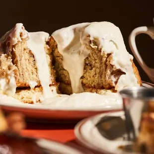 Atomic Cowboy home of Denver Biscuit Co &amp; Fat Sully's NY Pizza, Giant Biscuit Cinnamon Roll