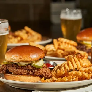 Atomic Cowboy home of Denver Biscuit Co &amp; Fat Sully's NY Pizza, Chicken Sando