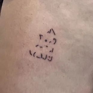 The tattoo pre-blowout