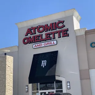 Front of restaurant.