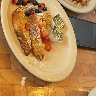 Fries  Hawaiian French Toast  Build Your Own Omelette Biscuit