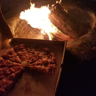 Atomic Pizza:  The night I said yes.