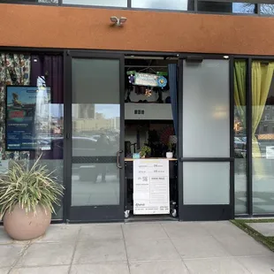 Front of the location