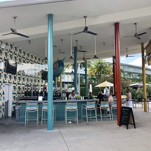 Bar area