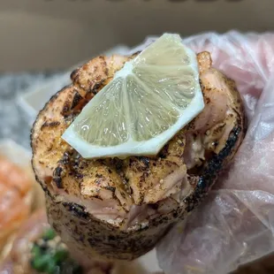 Lemon pepper salmon