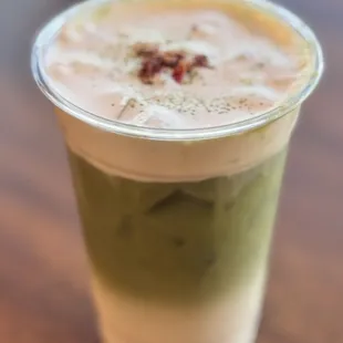 Matcha w/cold foam