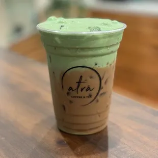 Pandan coffee