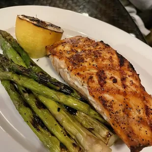 Simply Simply Grilled Salmon