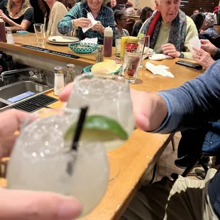 Silver Coin Margaritas.