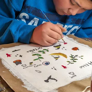 Nothing is better than to watch your daughter create something beautiful.