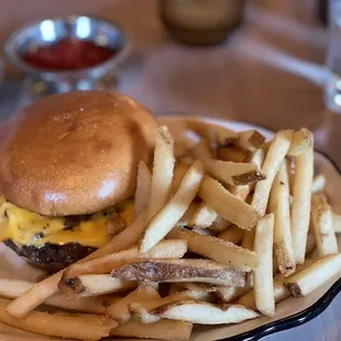 Atrium Burger Salt and Vinegar Fries