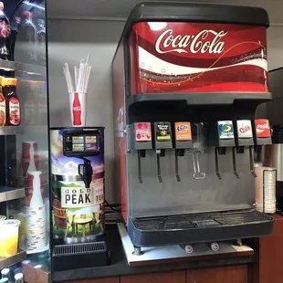 Fountain soda including Cherry Coke!