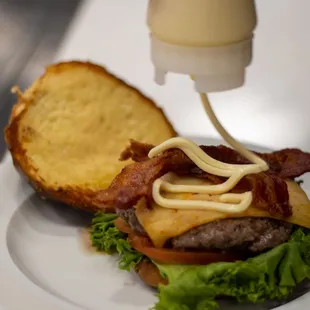 Fischer Farms build-your-own burgers