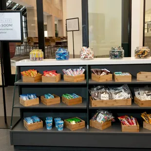 Snacks and drinks at the Marketplace