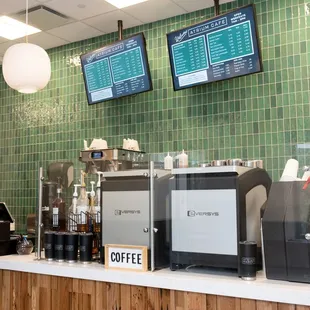 Atrium Cafe for coffee and espresso drinks