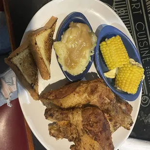 chicken wings and fried chicken, food
