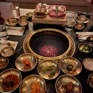 The spread for 5 people