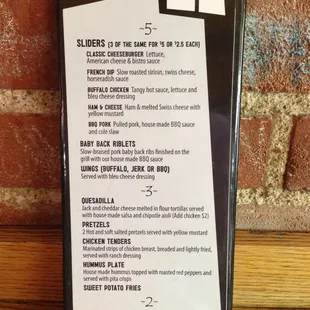 Happy Hour 3-6 Mon thru Sat.